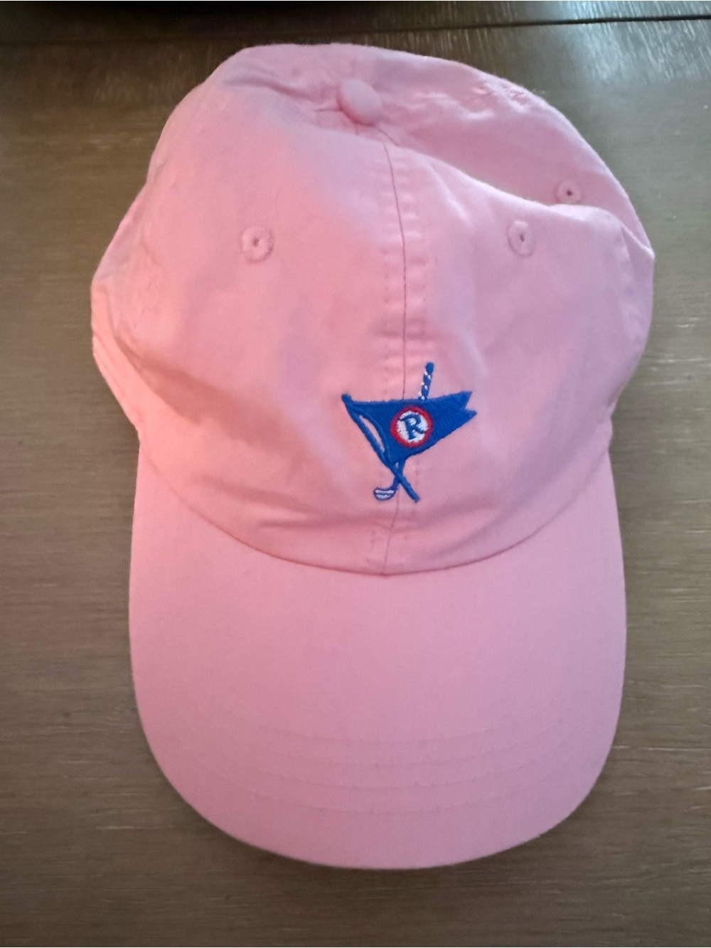 Pink Ocean Reef Club Adjustable Hat Classic Cut
